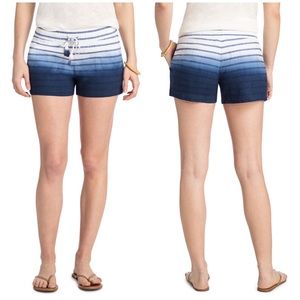 Vineyard Vines Dip Dye Stripe Pull On Shorts
